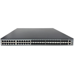 Коммутатор/ Управляемый L3 коммутатор, 24x1000Base-T, 24x1000Base-X SFP, 6x10GBase-X SFP+, 2 модуля питания AC в комплекте, консольный порт RJ-45, комплект для установки в 19