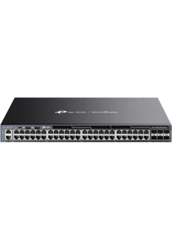 Коммутатор/ Omada 48-Port Gigabit Stackable L3 Managed PoE+ Switch with 6 10G Slots