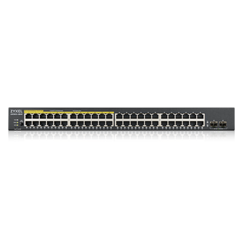 Kоммутатор/ Zyxel GS1900-48HPv2 Smart L2 PoE + switch, rack 19 Kоммутатор/ Zyxel GS1900-48HPv2 Smart L2 PoE + switch, rack 19