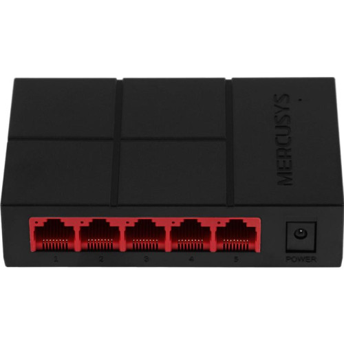 Коммутатор Mercusys MS105G (L2) 5x1Гбит/с неуправляемый