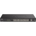 Коммутатор D-Link DGS-1100-26MPV2/A3A (L2) 24x1Гбит/с 2xКомбо(1000BASE-T/SFP) 24PoE 370W управляемый Коммутатор D-Link DGS-1100-26MPV2/A3A (L2) 24x1Гбит/с 2xКомбо(1000BASE-T/SFP) 24PoE 370W управляемый