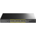 Коммутатор/ 24-Port Layer 2 Managed Gigabit PoE+ Switch with 4 Gigabit Combo Ports, 400W
