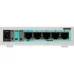 Коммутатор/ RB260GS 5x Gigabit Ethernet Smart Switch, SFP cage, plastic case, SwOS