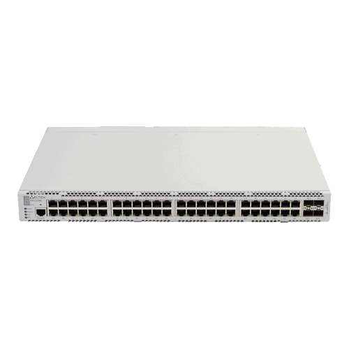 Ethernet-коммутатор MES3348, 48 портов 10/100/1000 Base-T, 4 порта 10Base-R(SFP+)/1000 Base-X (SFP), L3, 2 слота для модулей питания