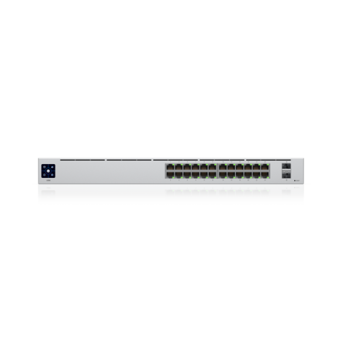 Коммутатор/ 24-port, Layer 2 switch with a silent, fanless cooling system