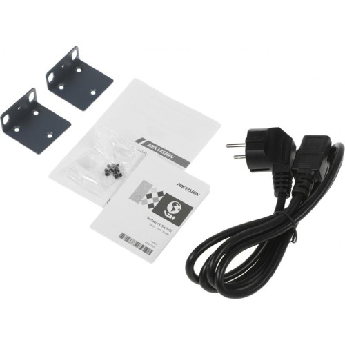 Коммутатор Hikvision DS-3E0526P-E 25x1Гбит/с 1SFP 24PoE+ 270W неуправляемый