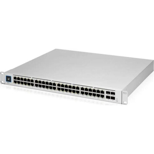 Коммутатор Ubiquiti USW-Pro-Max-48 48-port, Layer 3 Etherlighting™ switch with 32х1G RJ45, 16x2.5G, 4х10G SFP+