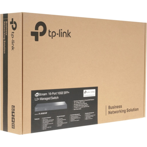 Коммутатор/ JetStream™ 16-Port 10GE SFP+ L2+ Managed Switch PORT: 16? 10G SFP+ Slots Коммутатор/ JetStream™ 16-Port 10GE SFP+ L2+ Managed Switch PORT: 16? 10G SFP+ Slots