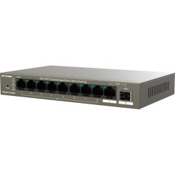 Коммутатор IP-Com G2210P-8-102W (L2) 9x1Гбит/с 1xКомбо(1000BASE-T/SFP) 1SFP 8PoE 92W неуправляемый