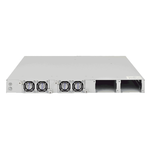 Ethernet-коммутатор MES5400-24, 24x1000BASE-X (SFP)/10GBASE-R (SFP+), 6x40GBASE-R (QSFP+) /100GBASE-R (QSFP28), L3, 2 слота для модулей питания