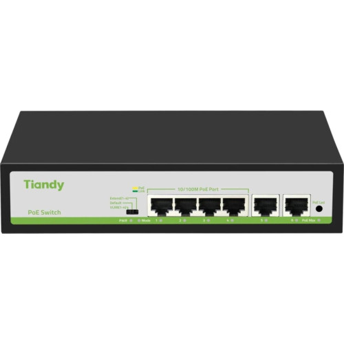 Коммутатор Tiandy TC-P3S06 F/0420/AT/55/V2.0