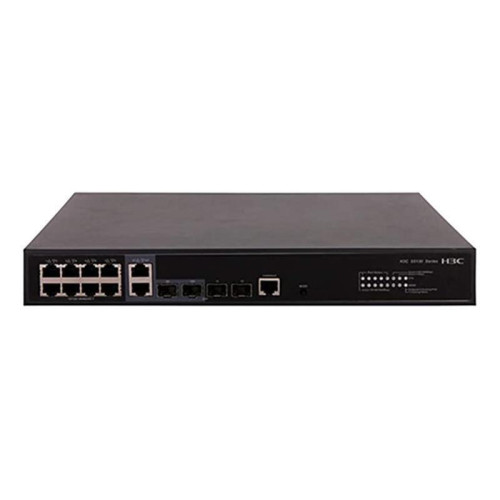 Коммутатор H3C/ H3C S5130S-12TP-HPWR-EI L2 Ethernet Switch with 8*10/100/1000BASE-T PoE+ Ports(AC 125W), 2*GE Combo Ports and 4*1000BASE-X SFP Ports,(AC)