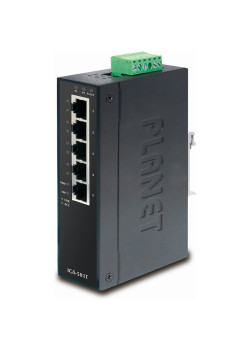 коммутатор/ PLANET IP30 Slim type 5-Port Industrial Gigabit Ethernet Switch (-40 to 75 degree C)