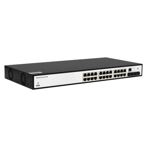 Коммутатор/ Управляемый PoE коммутатор уровня 2+ SNR-S5210G-24TX-POE Коммутатор/ Управляемый PoE коммутатор уровня 2+ SNR-S5210G-24TX-POE