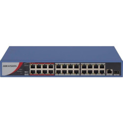 Коммутатор Hikvision DS-3E0326P-E/M(C) (L2) 25x100Мбит/с 1SFP 24PoE 230W неуправляемый
