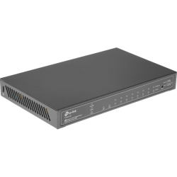 Коммутатор/ Omada 10-Port Gigabit Smart Switch with 8-Port PoE