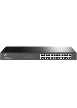 Коммутатор/ 24-port Gigabit Switch, 24 10/100/1000M RJ45 ports, 1U 19-inch rack-mountable steel case