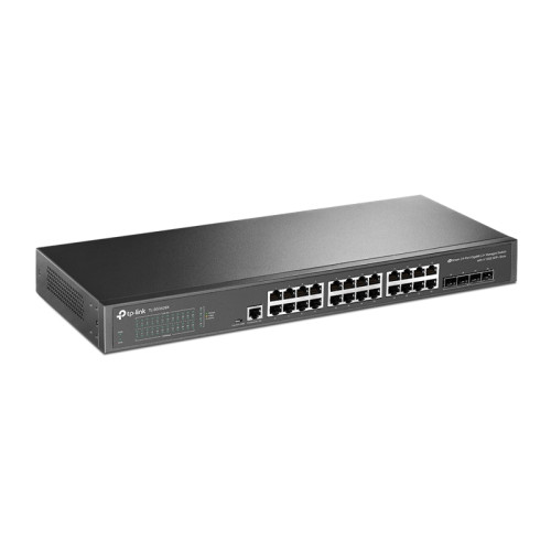 Коммутатор/ JetStream 24-Port Gigabit L2+ Managed Switch with 4 10GE SFP+ Slots