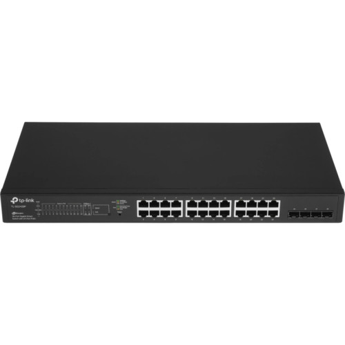 Коммутатор TP-Link SG2428P (L2+) 24x1Гбит/с 4SFP 24PoE+ 250W управляемый Коммутатор TP-Link SG2428P (L2+) 24x1Гбит/с 4SFP 24PoE+ 250W управляемый