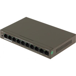 Коммутатор IP-Com F1110P-8-63W (L2) 10x100Мбит/с 8PoE 58W неуправляемый