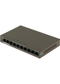 Коммутатор IP-Com F1110P-8-63W (L2) 10x100Мбит/с 8PoE 58W неуправляемый