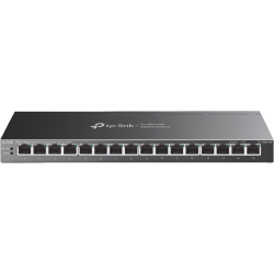 Коммутатор TP-Link TL-SG116P (L2) 16x1Гбит/с 16PoE+ 120W неуправляемый