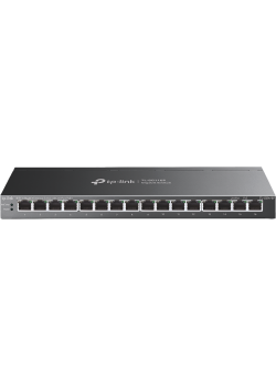 Коммутатор TP-Link TL-SG116P (L2) 16x1Гбит/с 16PoE+ 120W неуправляемый