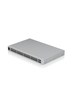 Коммутатор/ 48-port, Layer 2 PoE switch with a silent, fanless cooling system.195W total PoE availability