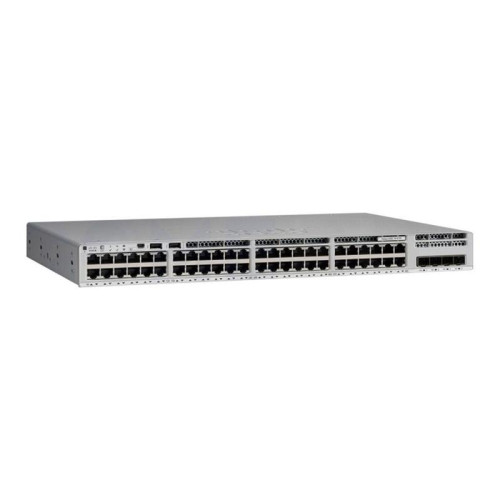 Коммутатор CISCO Catalyst 9300 48-port 1G copper with fixed 4x10G/1G SFP+ uplinks, PoE+ Network Essentials , C9300L-48P-4X-E