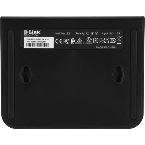 Коммутатор D-Link DES-1016A/E2A 16x100Мбит/с неуправляемый