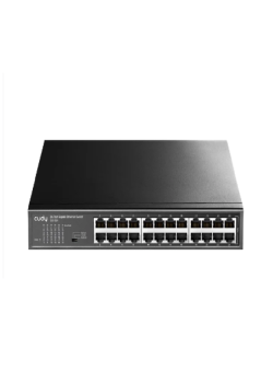 Коммутатор/ 24-Port 10/100 Mbps Switch, 24 10/100 Mbps RJ45 Ports, Switch/VLAN/Extend working mode DIP switch, Rack-mountable Steel Case, Power Saving, Plug & Play, Rack-Mount kits included