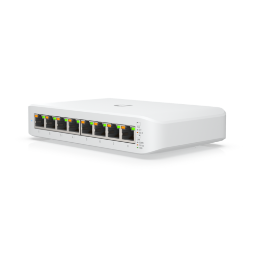 Коммутатор/ 8-port, Layer 2 PoE switch supporting silent fanless cooling. 52W total PoE availability