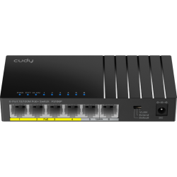 Коммутатор CUDY FS106P 6-Port 10/100M PoE+ Switch 36W