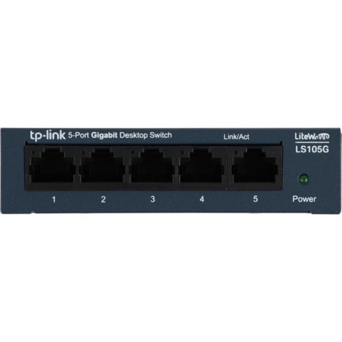 Коммутатор TP-Link LS105G (L2) 5x1Гбит/с неуправляемый