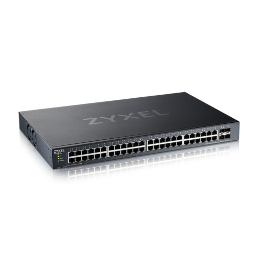 Коммутатор/ XGS1935-52, 52 Port Smart Managed Switch, 48x Gigabit Copper and 4x 10G SFP+, hybrid mode, standalone or NebulaFlex Cloud