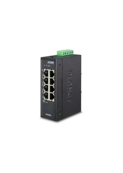 ISW-800T коммутатор для монтажа в DIN рейку/ IP30 Compact size 8-Port 10/100TX Fast Ethernet Switch (-40~75 degrees C)