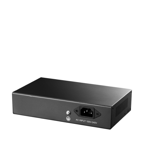Коммутатор/ 8-10/100/1000 BASE-T Gigabit ports, 2-1000 BASE-X SFP Slot, 8-port IEEE 802.3at PoE+ Injector, Supports PoE power up to 30W for each PoE port, Extend Mode (Port#7 and #8 support transmit distance up to 250m at 10 Mbps ), Port Lightning  Protec