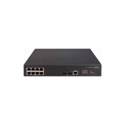 Коммутатор H3C/ H3C S5130S-10P-HPWR-EI L2 Ethernet Switch with 8*10/100/1000BASE-T PoE+ Ports(AC 125W), and 2*1000BASE-X SFP Ports,(AC)