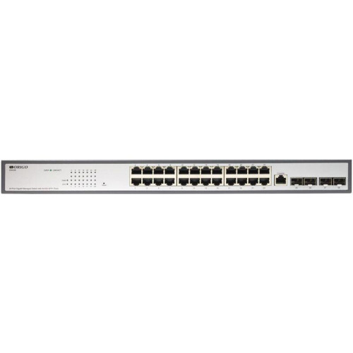 Коммутатор Origo OS2328 OS2328/A1A (L2) 24x1Гбит/с 4xКомбо(1000BASE-T/SFP) настраиваемый