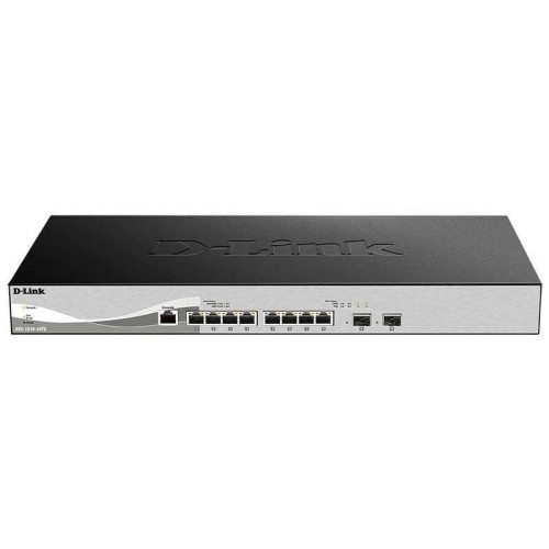 Коммутатор D-Link DXS-1210-10TS 8x1Гбит/с 2SFP+ настраиваемый