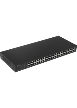 Коммутатор/ 48-port 10/100M Switch, 48 10/100M RJ45 ports, 1U 19-inch rack-mountable steel case