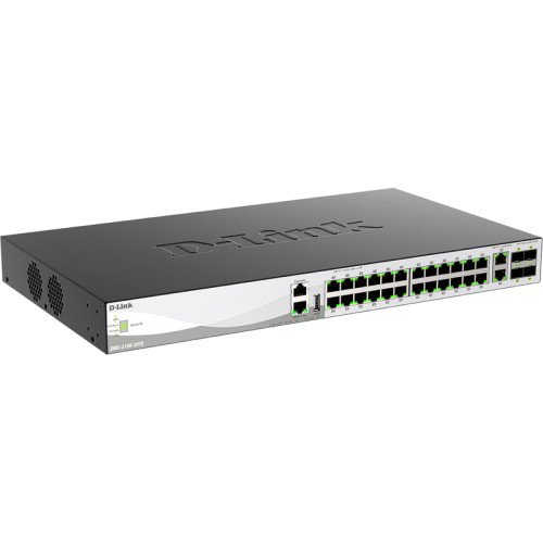 Коммутатор/ Multigigabit Managed L3 Stackable Switch 24x2.5GBase-T, 2x10GBase-T, 4х25GBase-X SFP28, Surge 6KV, CLI, 1000Base-T Management, RJ45 Console, USB, RPS, Dying Gasp