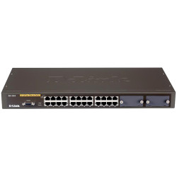 Коммутатор/ DES-3026,DES-3026/E,DES-3026_RFB/A2 Refurbished unit, clean, fully tested, well-packed. 24 10/100BASE-TX Ethernet ports + 2 Open Slots L2 Management Switch 802.1D (STP), 802.1w (RSTP), 802.3ad Link Aggregation, 802.1Q VLAN, QoS support IGMP sn