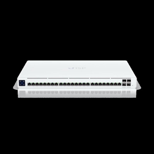 Коммутатор Ubiquiti UISP Switch Pro PoE-коммутатор, 24х 1G RJ45, 4х 10G SFP+, раздача 220 Вт