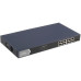 Коммутатор HiWatch DS-S1816GP (L2) 16x100Мбит/с 1x1Гбит/с 16PoE 125W неуправляемый