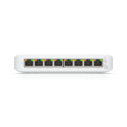 Коммутатор/ 8-port, Layer 2 PoE switch supporting silent fanless cooling. 52W total PoE availability