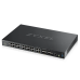 Коммутатор/ ZYXEL ZYXEL XGS4600-32 L3 Managed Switch, 28 port Gig and 4x 10G SFP+, stackable, dual PSU