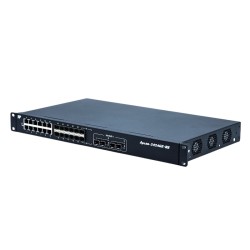 12xGE (SFP), 12xGE (RJ-45), 4x10G (SFP+); AC+AC; исполнение 19'', стекируемый