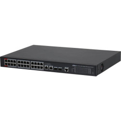 Коммутатор Dahua DH-S4228-24GT-240 (L2) 28x1Гбит/с 2SFP 24PoE 240W управляемый
