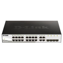 Коммутатор D-Link DGS-1210-20/F 16x1Гбит/с 4xКомбо(1000BASE-T/SFP) настраиваемый